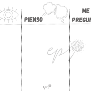 Rutina de pensamiento - veo, pienso, me pregunto