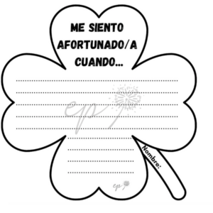 Me siento afortunado/I feel lucky