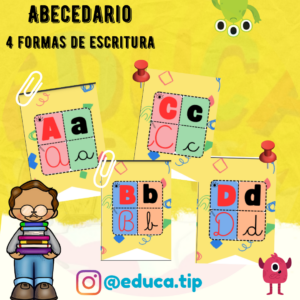 Abecedario de banderines