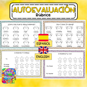 Rúbrica de Autoevaluación en Español e Inglés