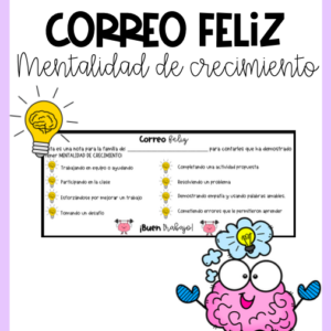 Correo feliz "Mentalidad de crecimiento"