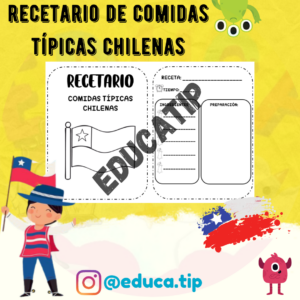 Recetario de comidas típicas chilenas