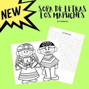 Sopa de Letras - MAPUCHES