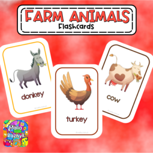 Flashcards Animales de la Granja - Farm Animals