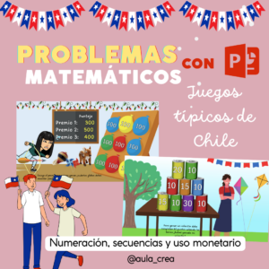 Problemas matemáticos con juegos típicos de Chile