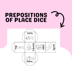 Prepositions dice