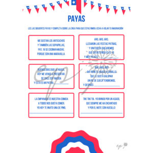 Actividades fiestas patrias - Payas chilenas