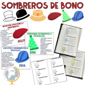 Seis sombreros de Bono. Una dinámica para desarrollar el pensamiento creativo