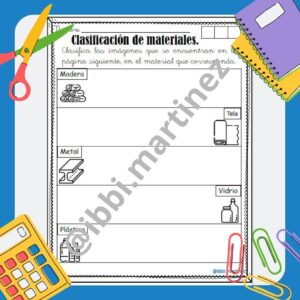 clasificación de materiales