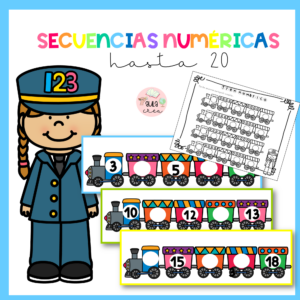 Secuencias numéricas hasta 20