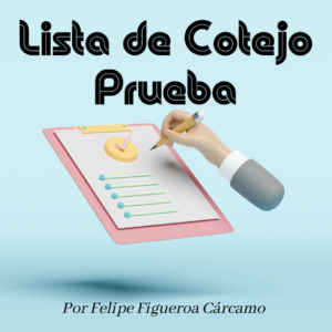 Lista de Cotejo Prueba Escrita