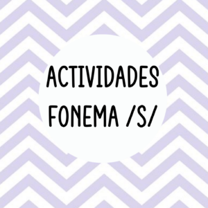 Actividades fonema "S" (librito)