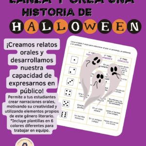 ¡Lanza y crea una historia de Halloween!