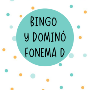 Bingo y dominó fonema "D"