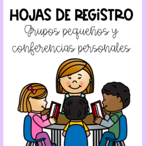 Hojas de registro de avances por estudiante