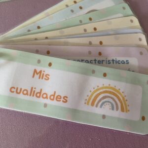 Llavero de cualidades personales