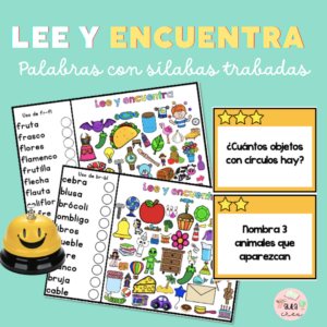 Lee y encuentra-centro de lenguaje