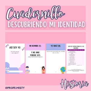 Cuadernillo: descubriendo mi identidad
