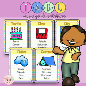 Tabú: juego de palabras para el trabajo de vocabulario