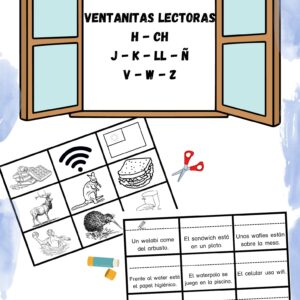 Ventanitas lectoras ¡Nuevas letras!