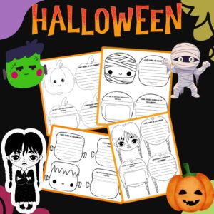 Mini libro de Halloween