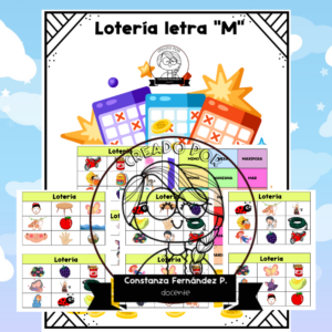 Lotería letra M