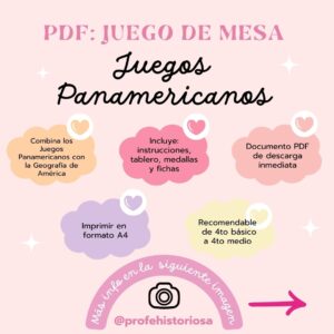 juego de mesa: Juegos Panamericanos