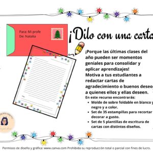 ¡Dilo con una carta!