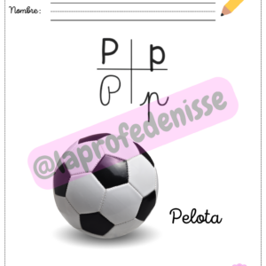 Cuadernillo letra P