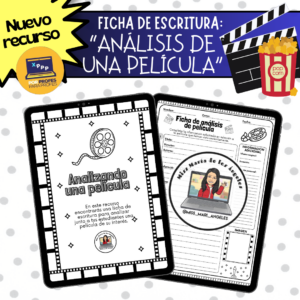 Ficha de escritura - análisis de una película. 🎬