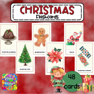 Flashcards de Navidad