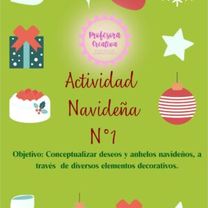 ACTIVIDAD NAVIDEÑA DECORATIVA (CONCEPTUALIZAR)
