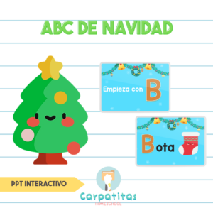 ABC de Navidad - Vocabulario Navideño de la A a la Z