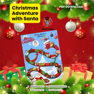Christmas Adventure with Santa: Bilingual Educational Game