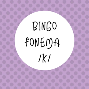 Bingo fonema "K"