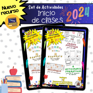 20 recursos para el inicio de año escolar 2024.