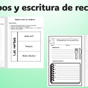 Verbos y recetas