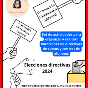 ¡Formación ciudadana ahora! Elecciones directivas 2024