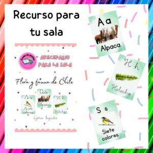 Abecedario flora y fauna de Chile