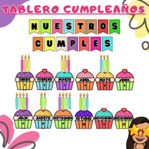 Tablero cumpleaños