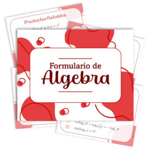 Tarjetas Álgebra