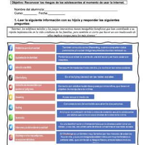 Guías para padres sobre control parental en el internet