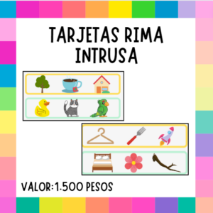 TARJETAS RIMA INTRUSA