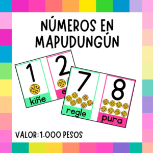 NÚMEROS EN MAPUDUNGÚN