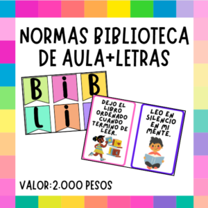 NORMAS BIBLIOTECA DE AULA+LETRAS