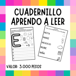 CUADERNILLO APRENDO A LEER