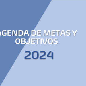 Agenda de metas y objetivos 2024