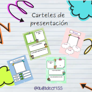 Carteles de presentación