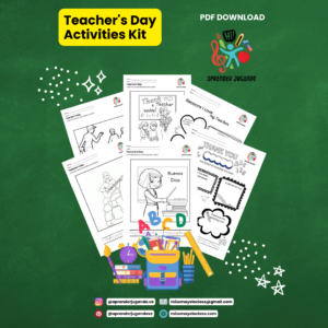 Teacher's Day Activities Kit