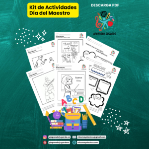 Kit de Actividades para el Día del Maestro